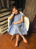 Hook & Taylor Kids-Blue Star Dress