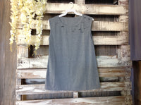 Distressed Round Neck Tank